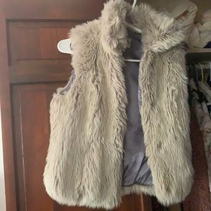 Faux fur bought at Nordstrom, polyester lining